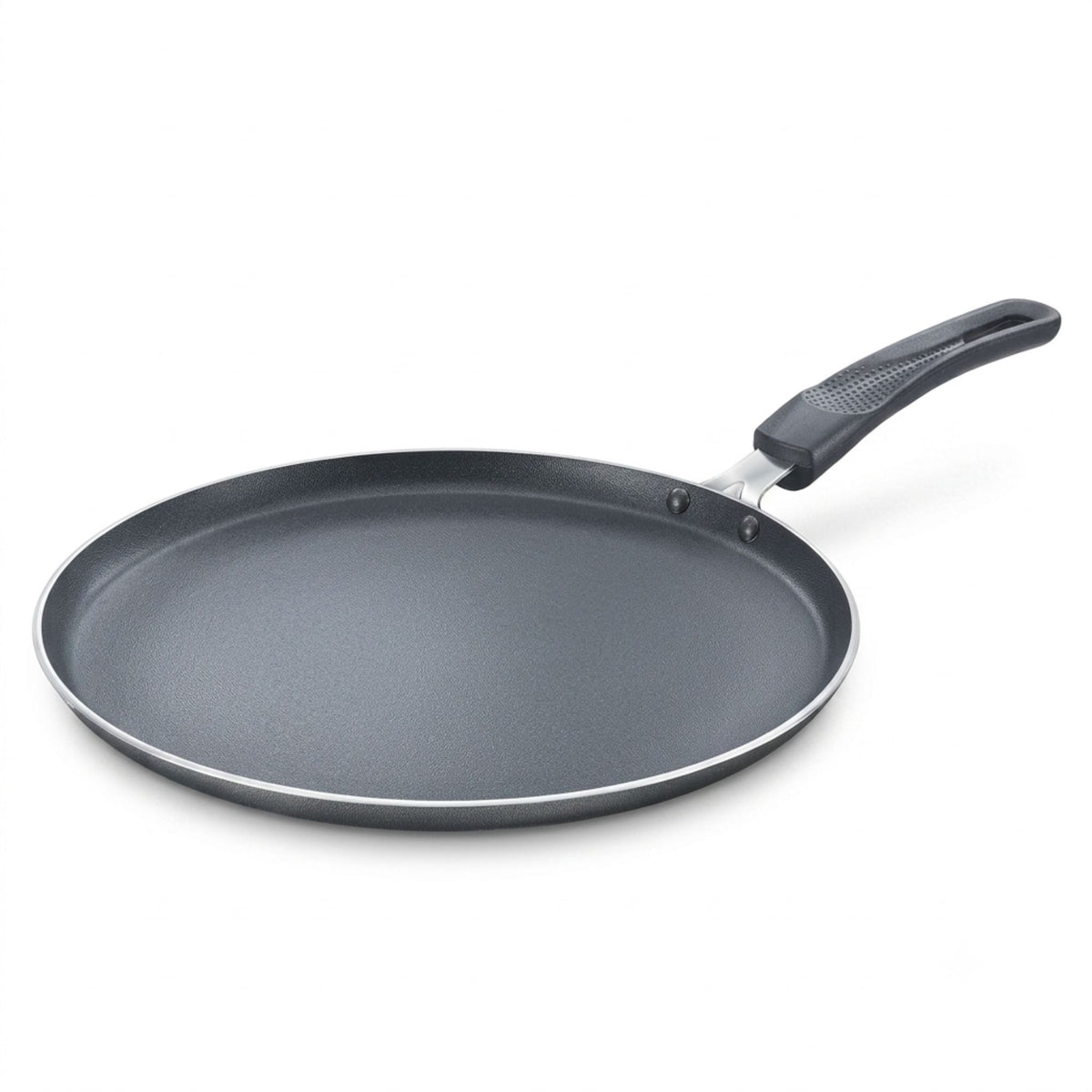Ponn Cook Eco Aluminium Non-Stick Non-Induction Base Omni Dosa Tawa