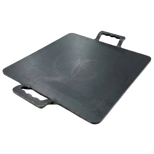 TRP Homey Retro Iron Dhadavalakal Square Dosa Tawa Flat