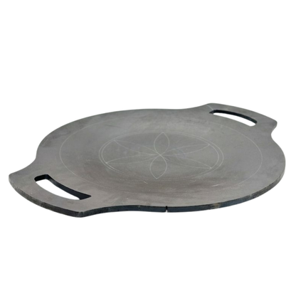 TRP Homey Retro Iron Dhadavalakal Round Dosa Tawa Curved